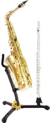 Hercules DS532BB Combo Stand for Alto, Tenor and Clarinet, Flute  w/Bag