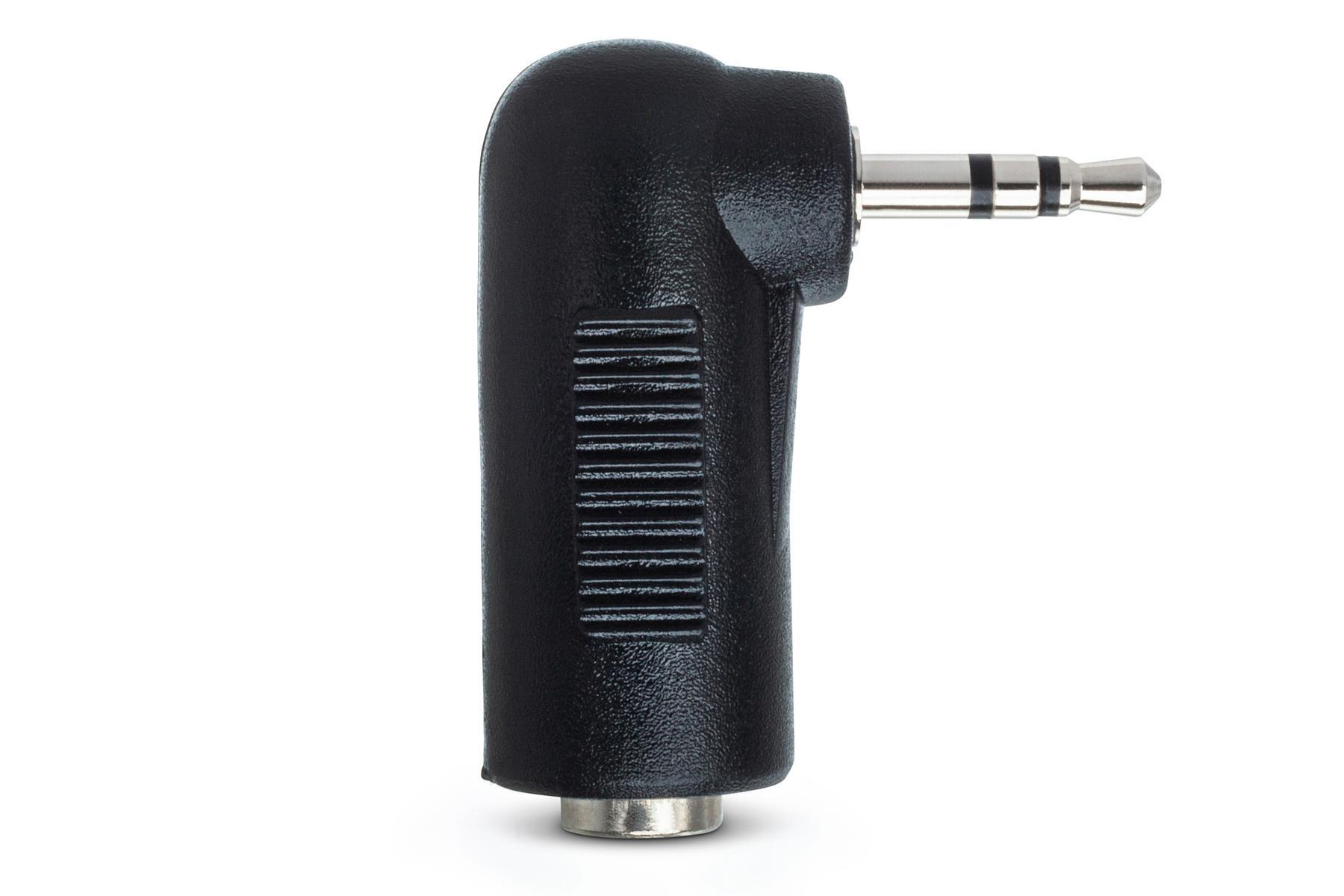 Hosa GMP467 Right Angle 3.5 mm TRSF to 2.5 mm TRSM Adapter