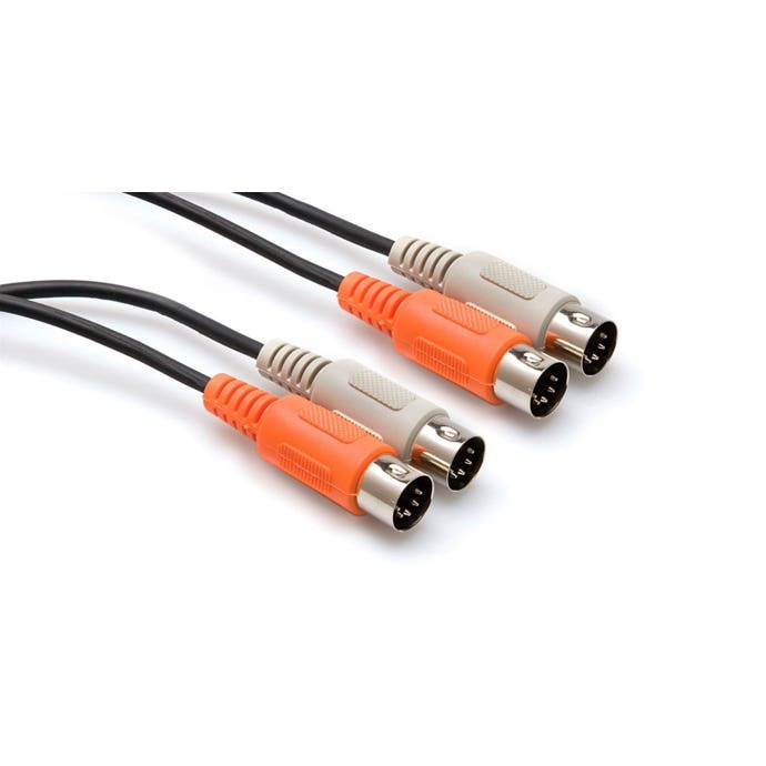 Hosa MID 202 Dual MIDI 5 pin DIN to 5 pin DIN 2M (6.5 ft) Cable