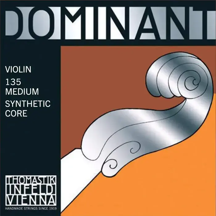 Thomastik-Infeld 135 Dominant 4/4 Violin String Set with Aluminum Wound Ball-end E 