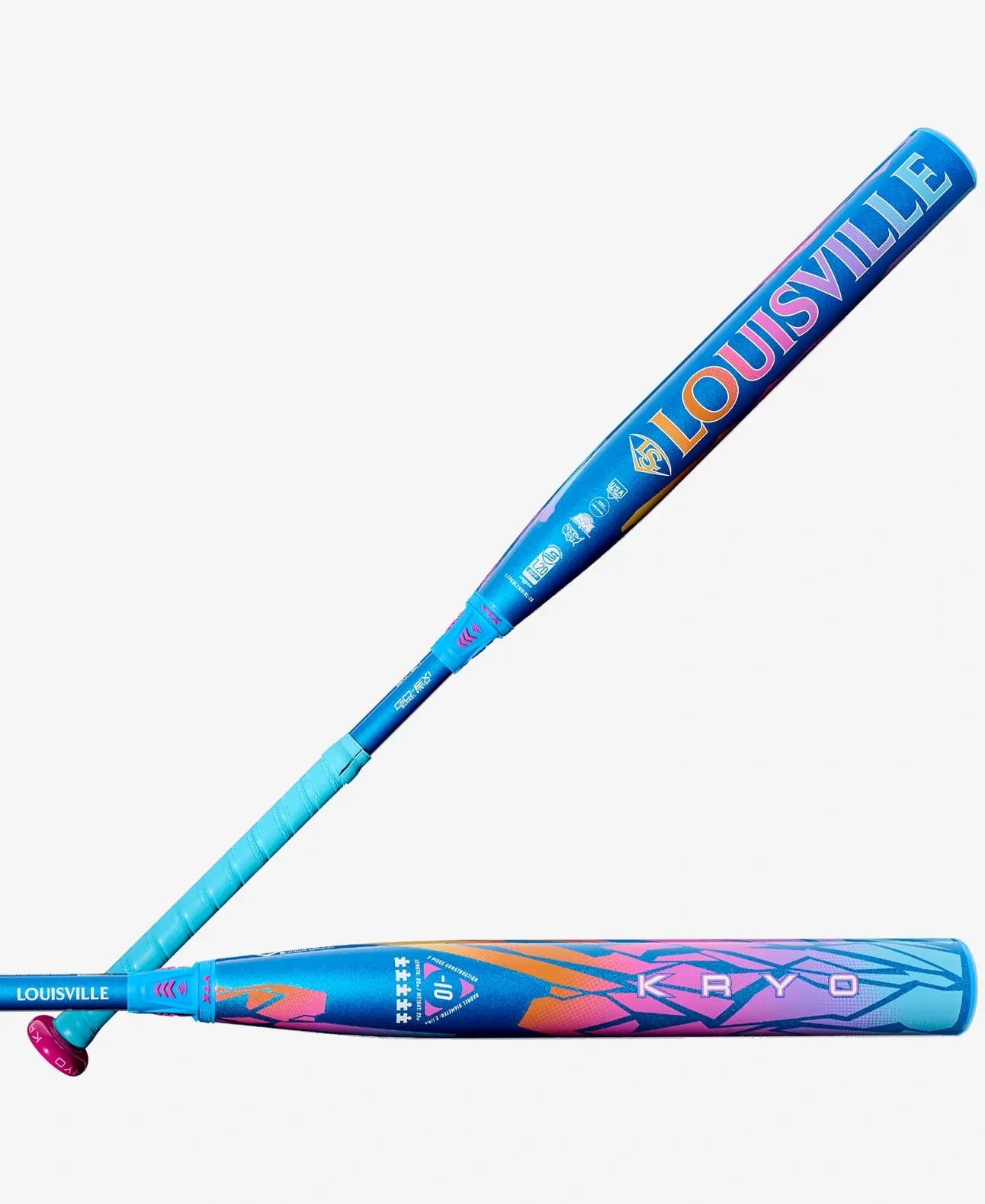 2026 Louisville Slugger Kryo Love the Moment™ (-10/-11) Fastpitch Softball Bat LIMITED EDITION - Rental