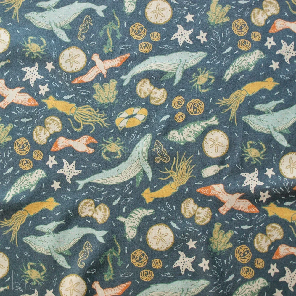 Marine (Deep Blue): The Wild Coast By Mustard Beetle