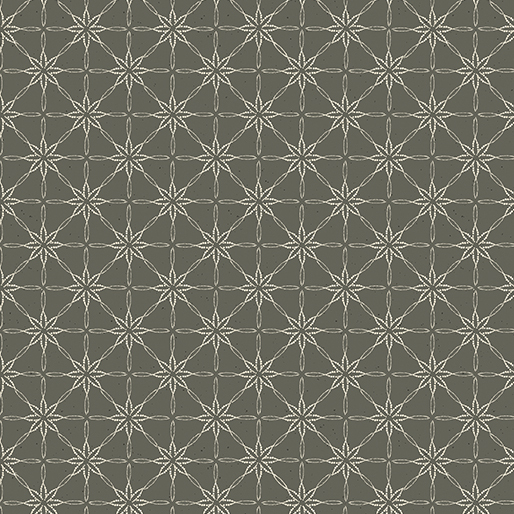 Benartex - Modern Vintage Treasured - Daisy Doily Mocha 16599-77