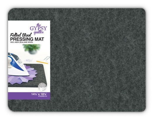 The Gypsy Quilter - Wool Pressing Mat 14-1/3 x 18-7/8 x 1/2 inch