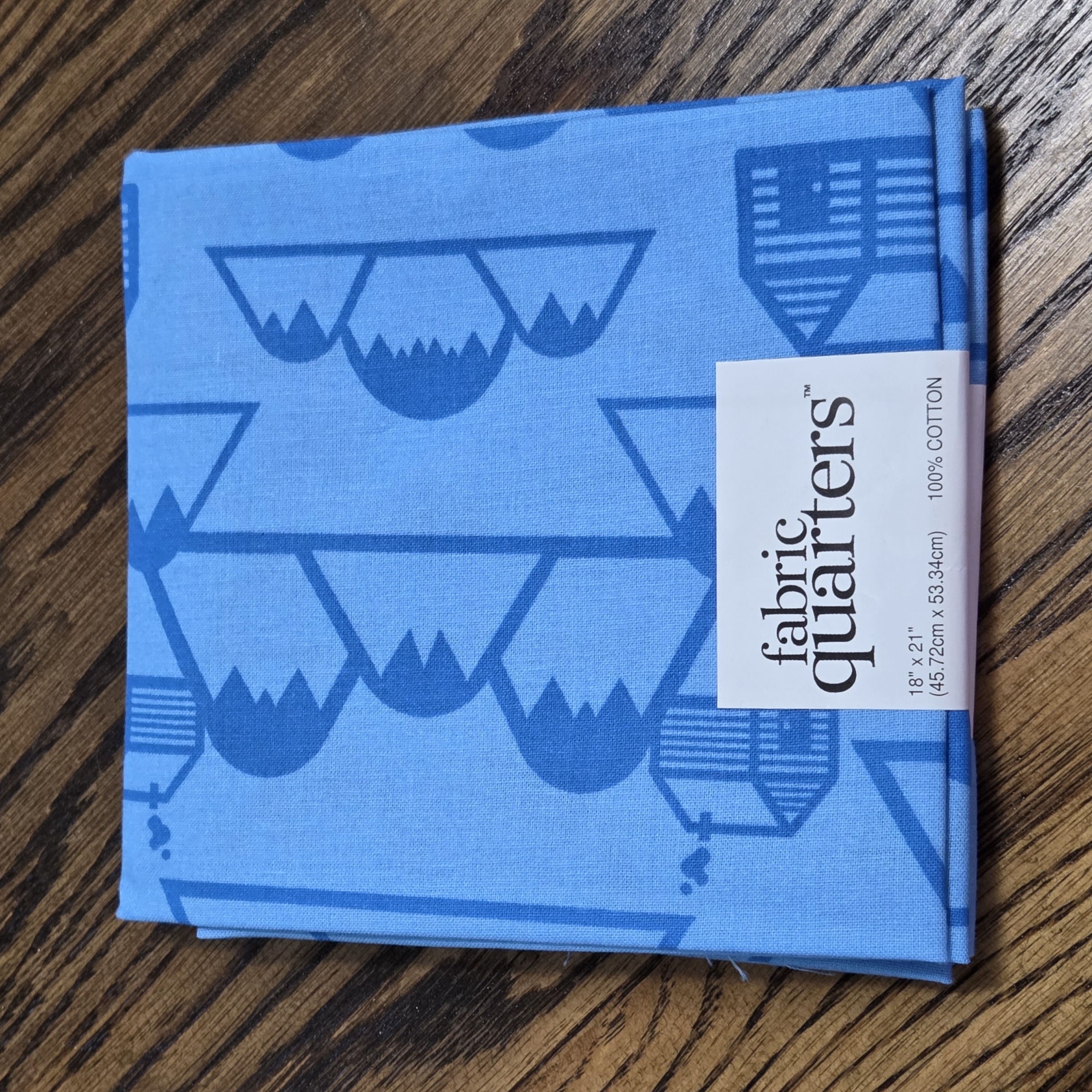 Paintbrush Studio - Fat Quarter 18 x 21 - Aqua Dogs Coll - #FQ6738678-B Blue 