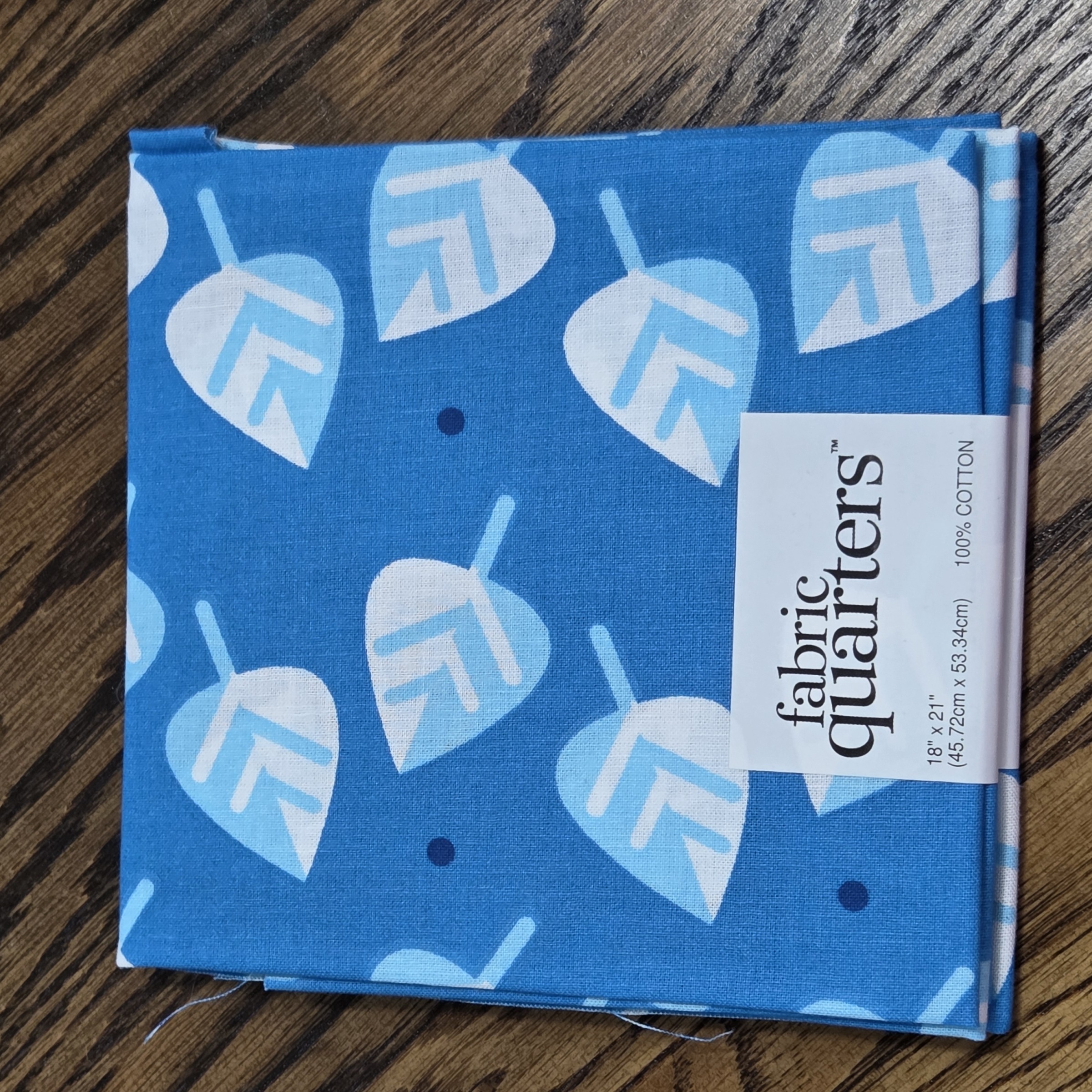 Paintbrush Studio - Fat Quarter 18 x 21 - Aqua Ice Cream Coll - #FQ7784432-B Blue