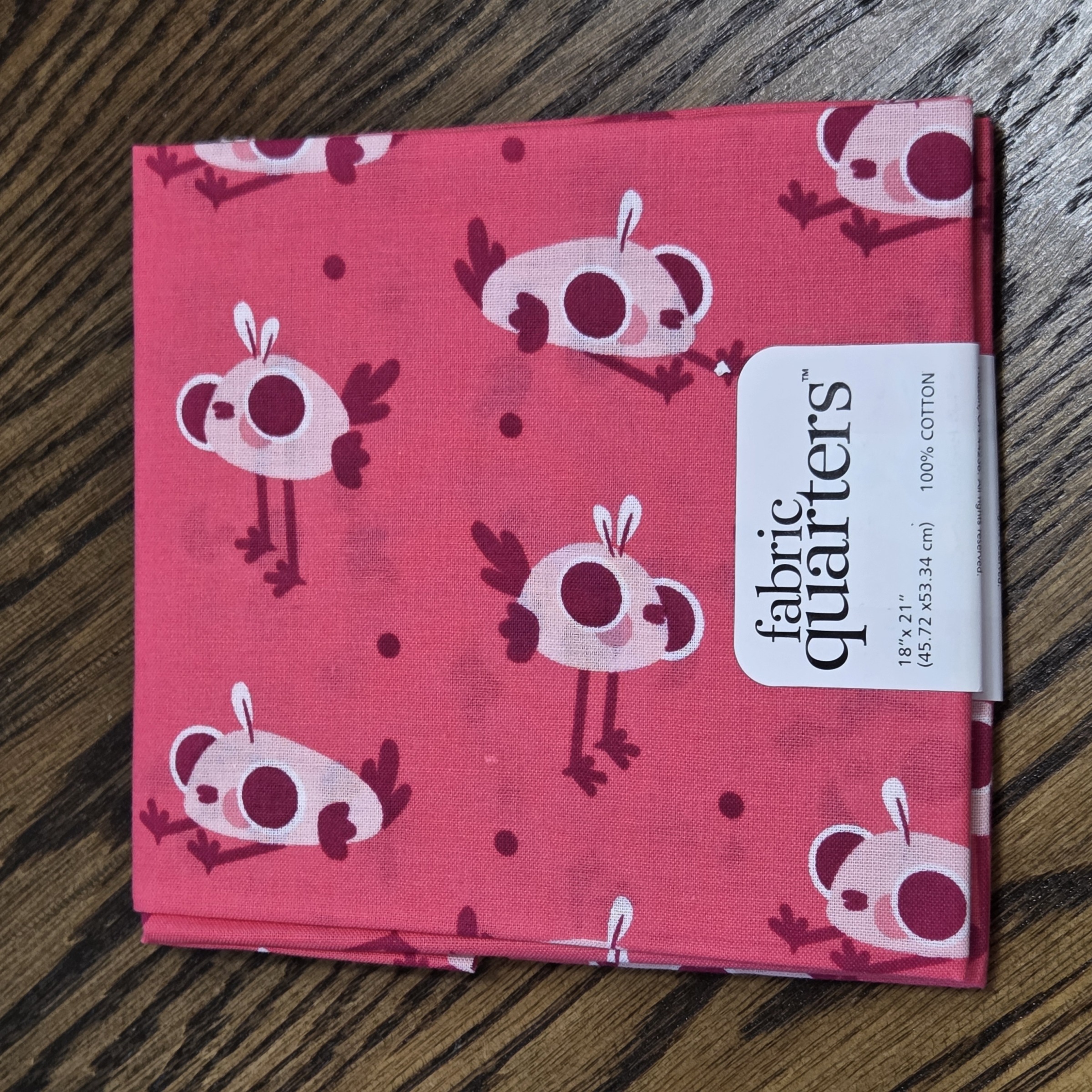 Paintbrush Studio - Fat Quarter 18 x 21 - Pink Fish Coll - #FQ7784895-C Pink 