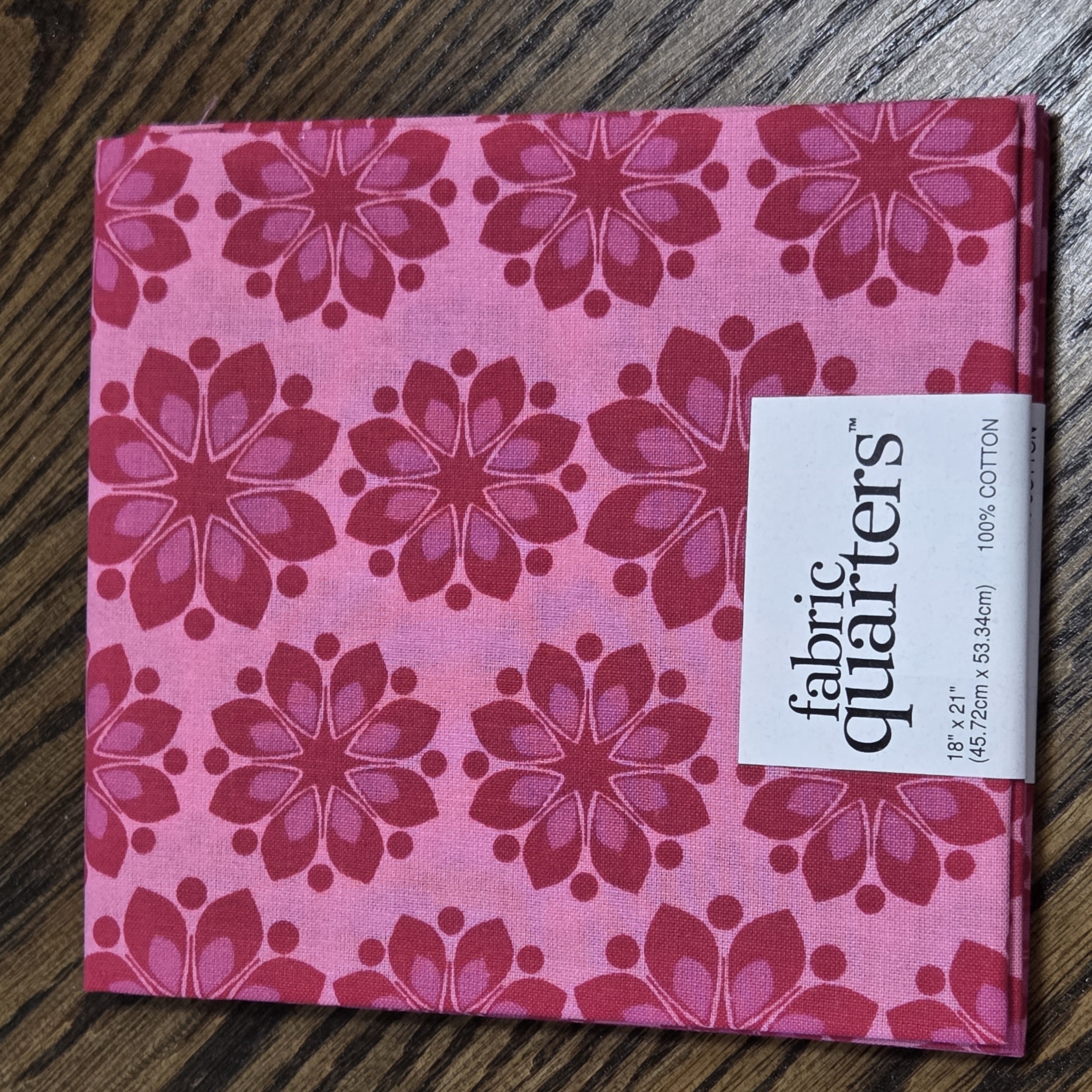 Paintbrush Studio - Fat Quarter 18 x 21 - Pink Floral Coll - #FQ7784937-A Pink