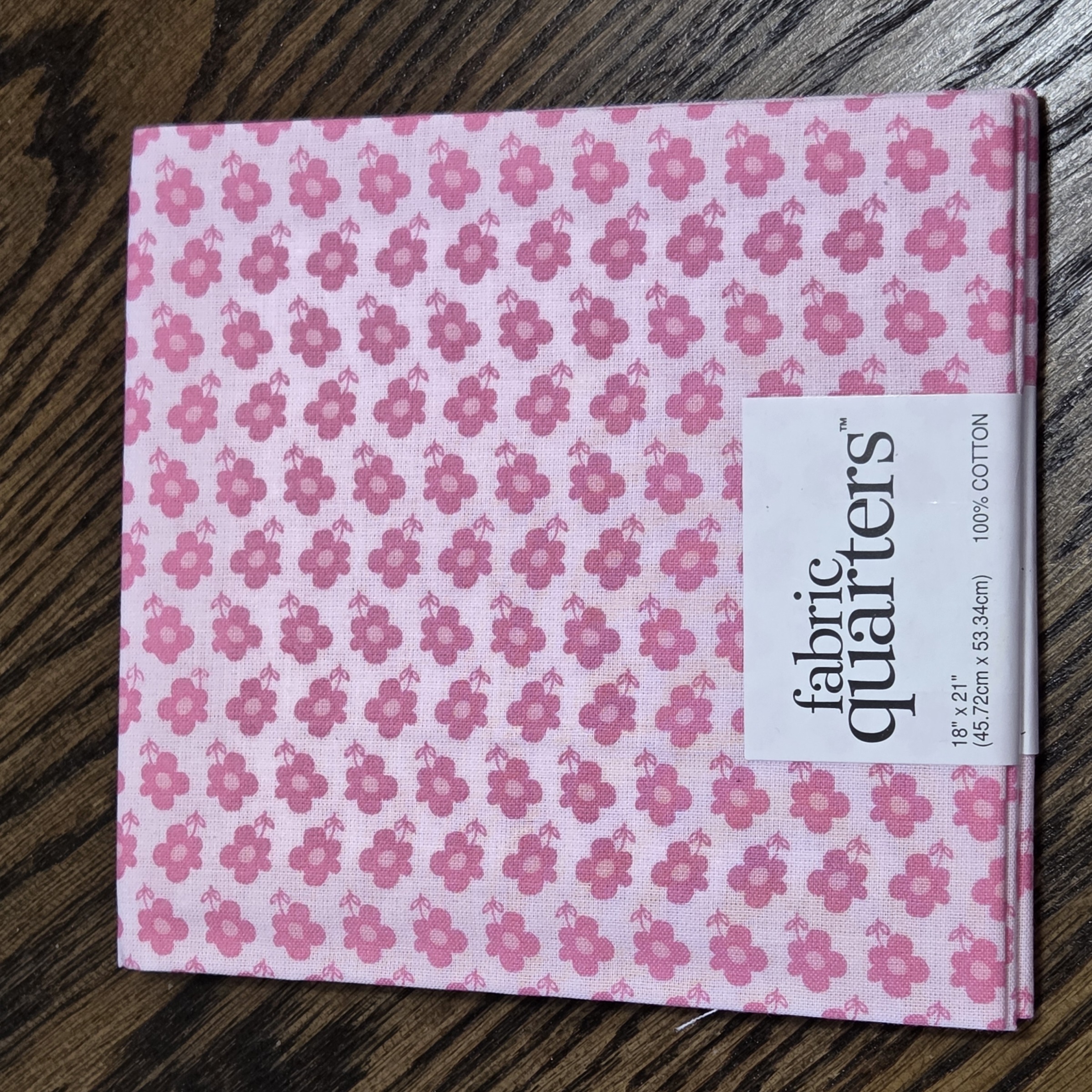 Paintbrush Studio - Fat Quarter 18 x 21 - Pink Floral Coll - #FQ7784937-F Pink