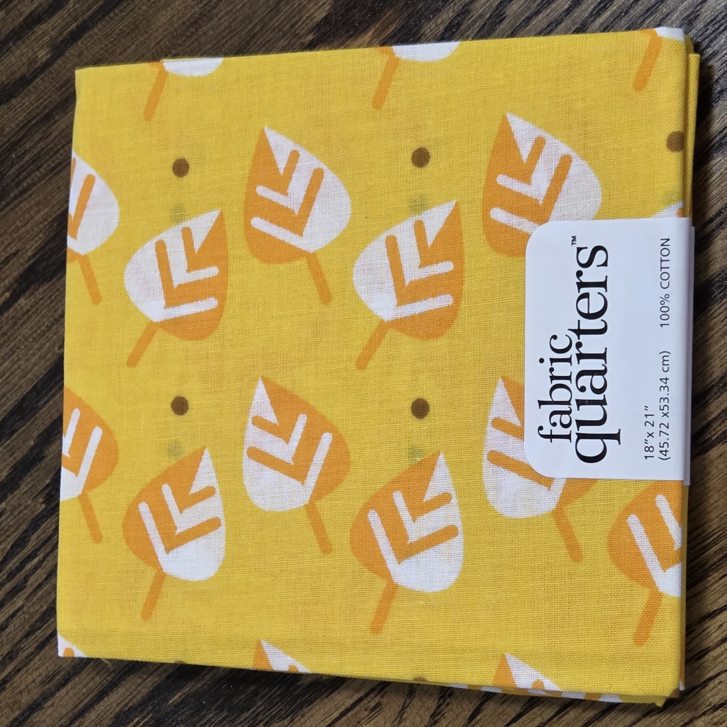 Paintbrush Studio - Fat Quarter 18 x 21 - Yellow Ice Cream Coll - #FQ7299076-C Yellow