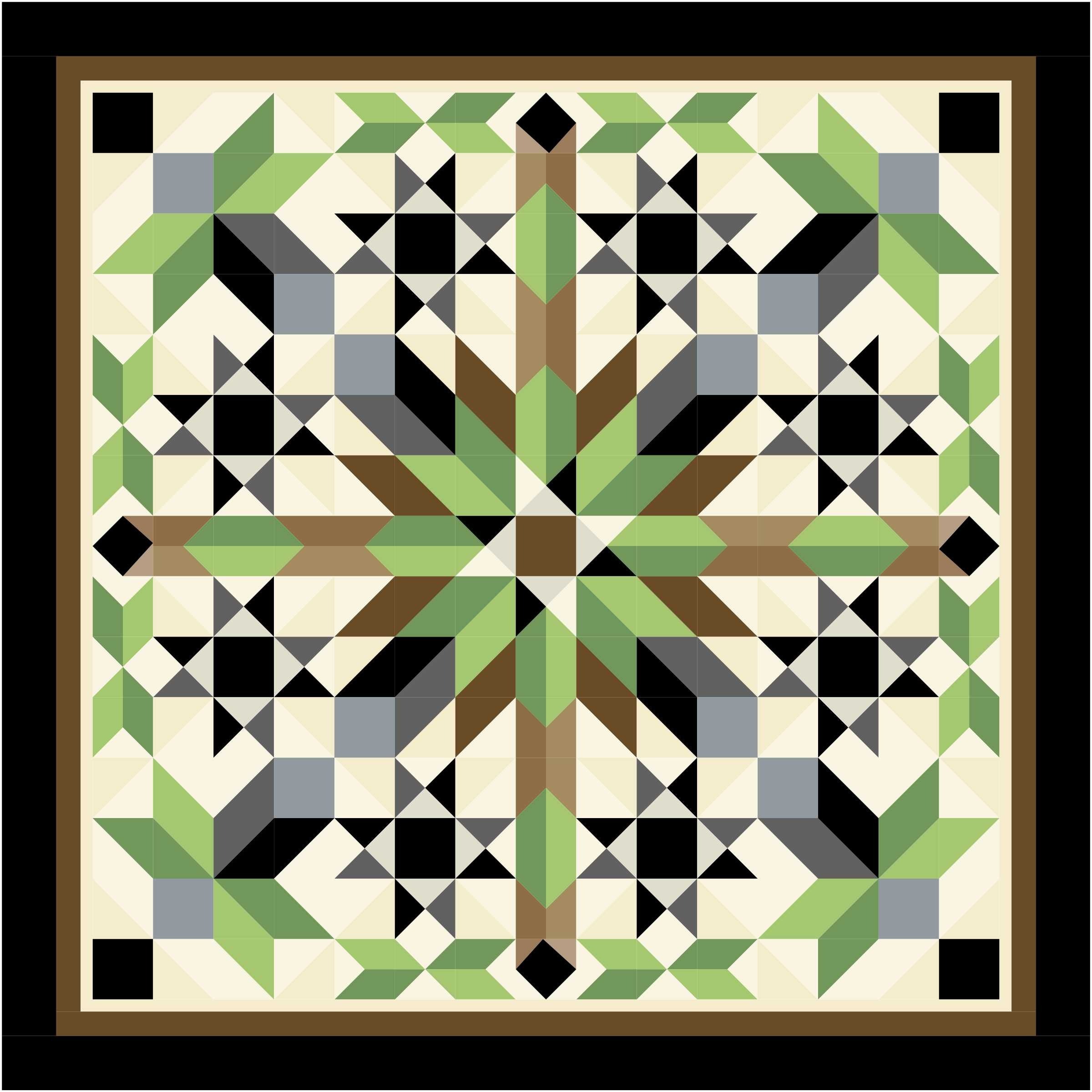 Quilt Kit Complete Bundle - As seen in AP&Q - Horizon (aka Spirit of the Southwest) MINT  - Top/Back/Binding