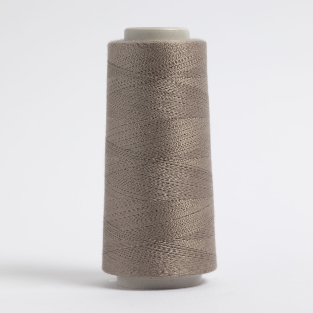Superior Threads - Omni Polyester Thread - Mini Cone 2,000 yds , 40 wt, Dusty Taupe #3019