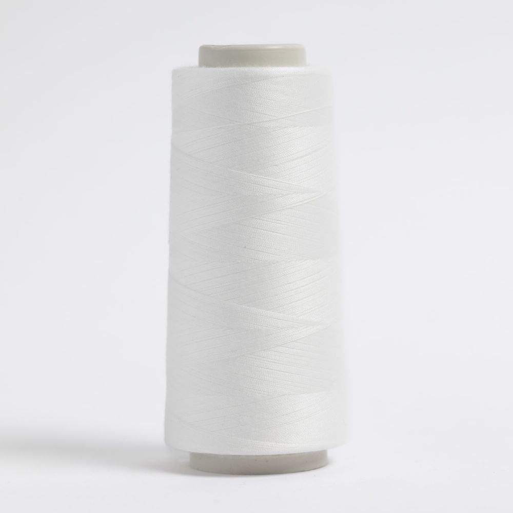 Superior Threads - Omni Polyester Thread - Mini Cone 2,000 yds , 40 wt, Natural White #3002