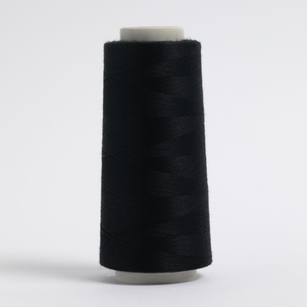 Superior Threads - Omni Polyester Thread - Mini Cone 2,000 yds , 40 wt, Black #3026