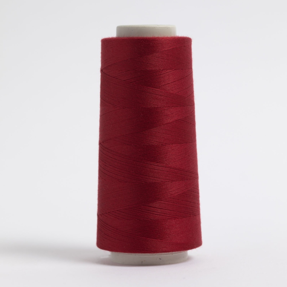 Superior Threads - Omni Polyester Thread - Mini Cone 2,000 yds , 40 wt, Fiery Red #3140