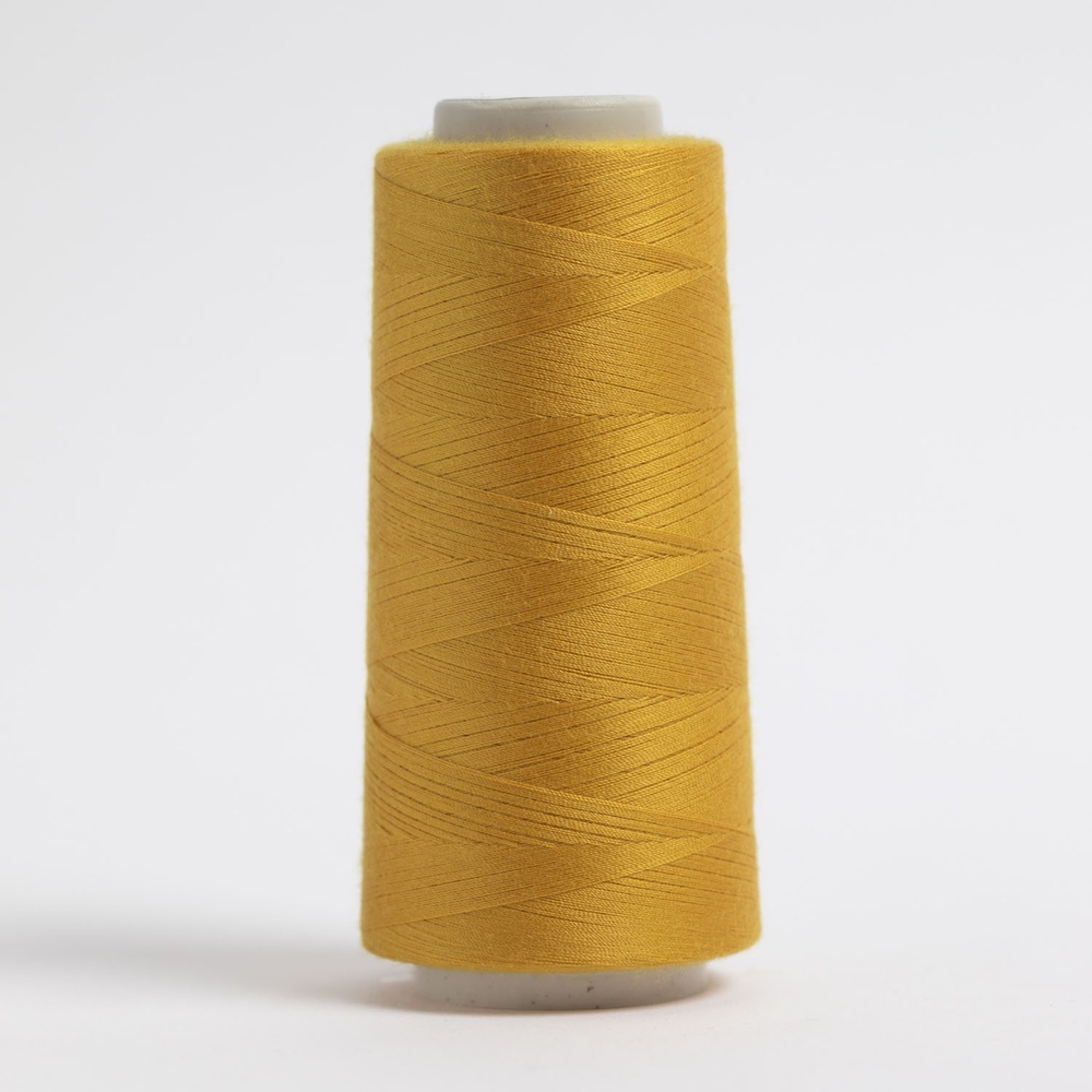 Superior Threads - Omni Polyester Thread - Mini Cone 2,000 yds , 40 wt, Goldenrod #3044