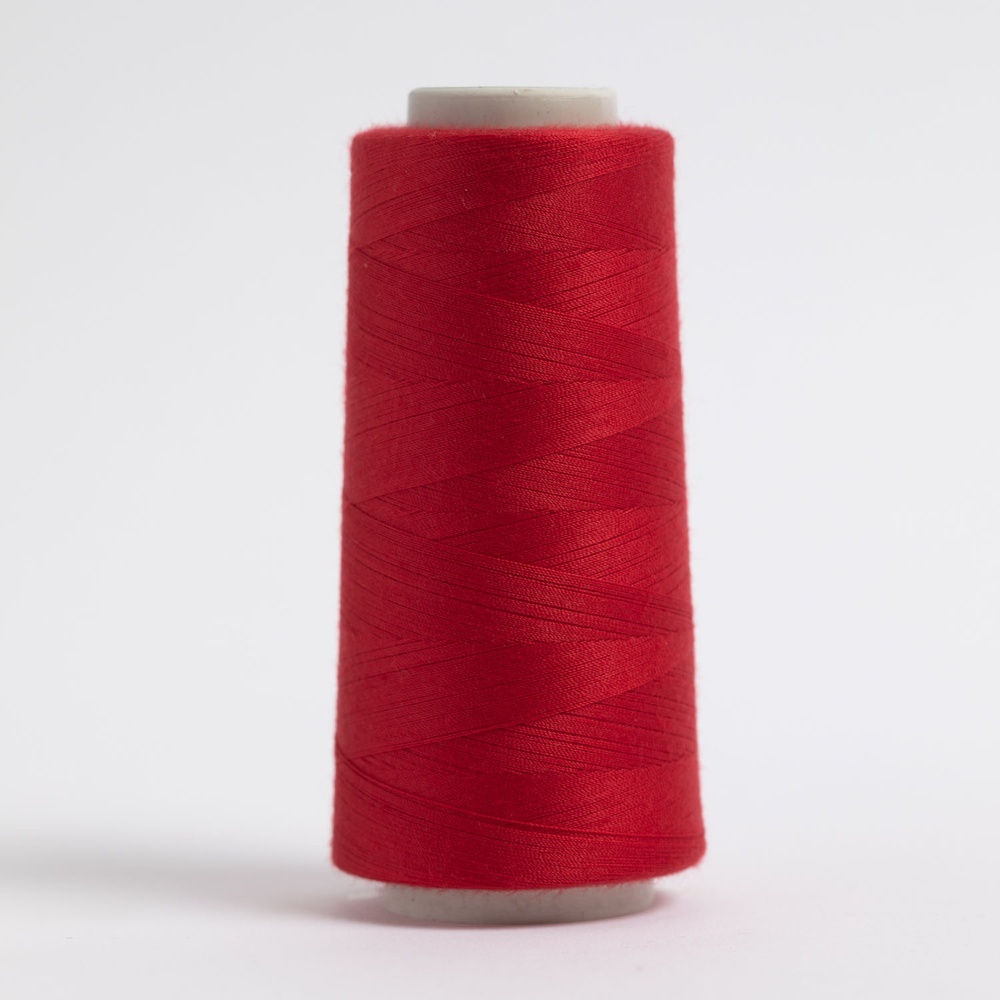 Superior Threads - Omni Polyester Thread - Mini Cone 2,000 yds , 40 wt, Lipstick Red #3158