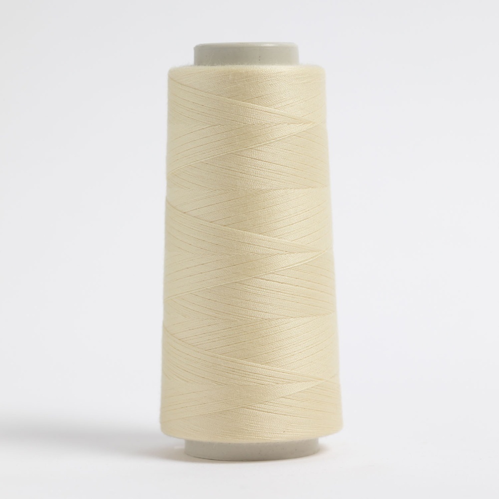 Superior Threads - Omni Polyester Thread - Mini Cone 2,000 yds , 40 wt, Pale Yellow #3048