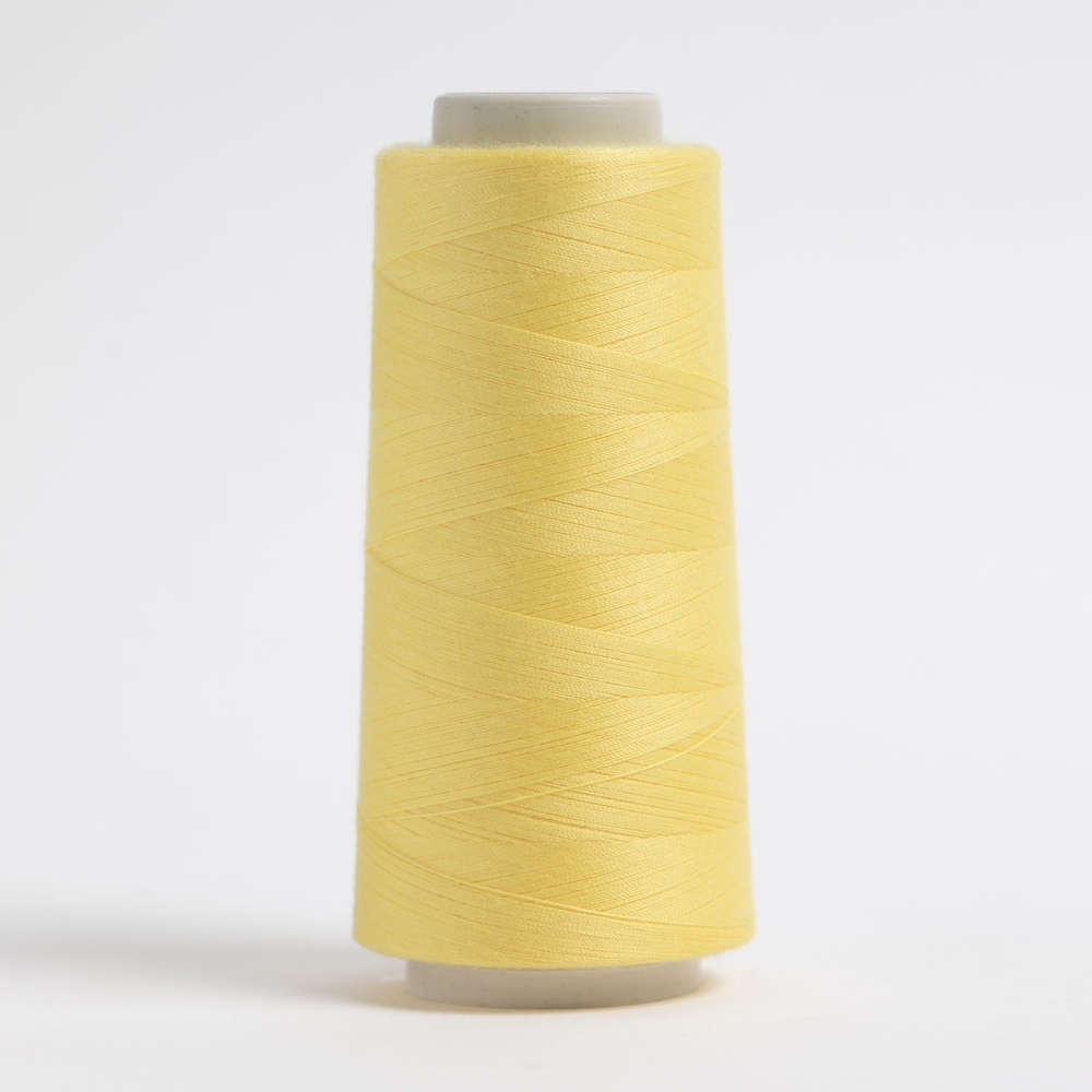 Superior Threads - Omni Polyester Thread - Mini Cone 2,000 yds , 40 wt, Yellow #3050