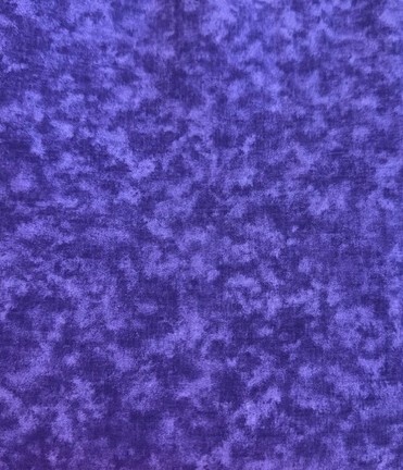 Purple Tonal Textured Quilting Cotton Fabric – 44” Wide Blender, Rich Violet Mottled Quilt Fabric