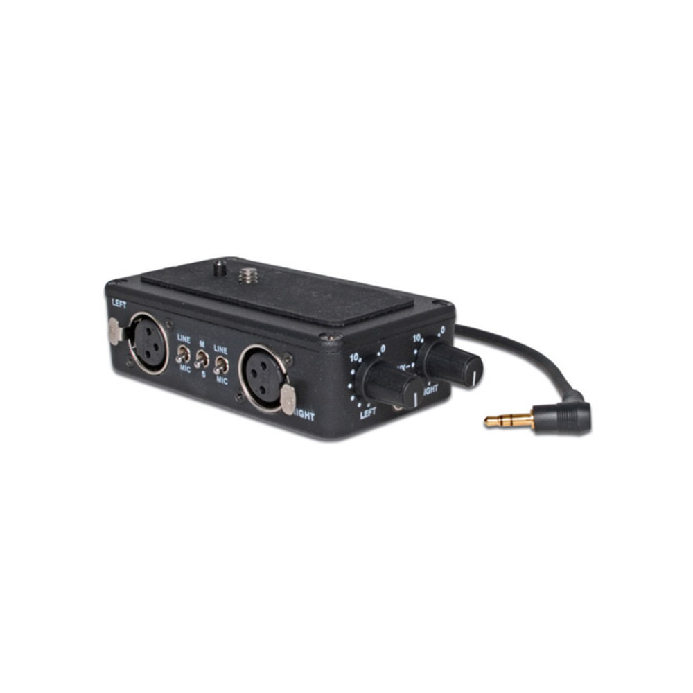 Beachtek DXA-4-U (USED) Microphone Adapter 2 Balanced XLR Audio Devices for Video Camera