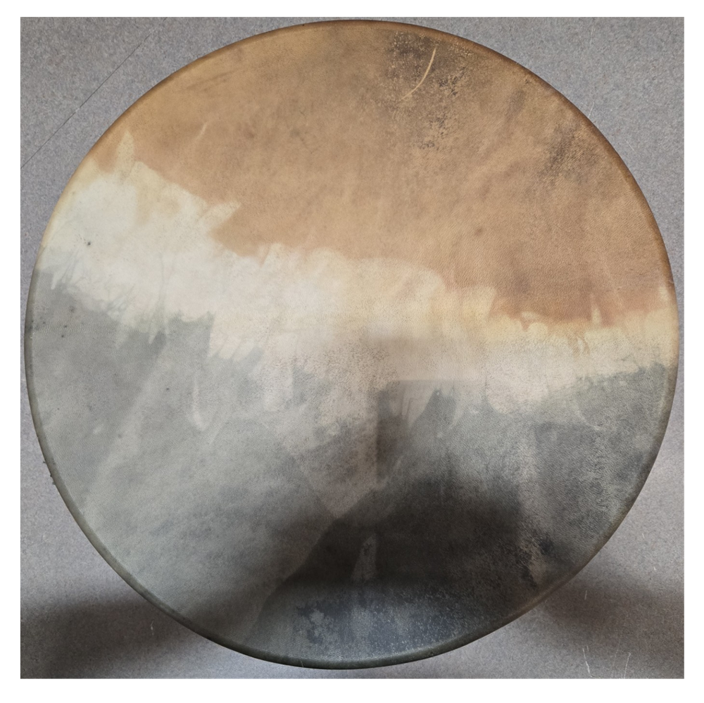 Drum Factory GREENBODHRAN-U (Used) Billy Fairley Hand Made Single Bar Bodhran with Tipper - 18 Inch