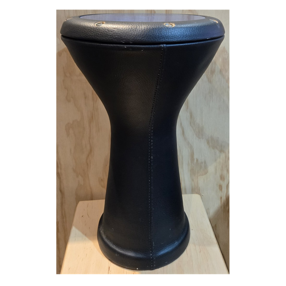 EnSoul DOUMBEK9-U (Used) Cast Aluminum Doumbek Drum with Leatherette/Vinyl Wrap - 9 Inch