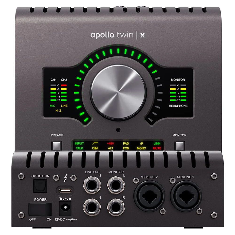 Universal Audio UA-APTXQG2-ESS Apollo Twin X QUAD Gen 2 Thunderbolt Audio Interface - Essentials+ Edition