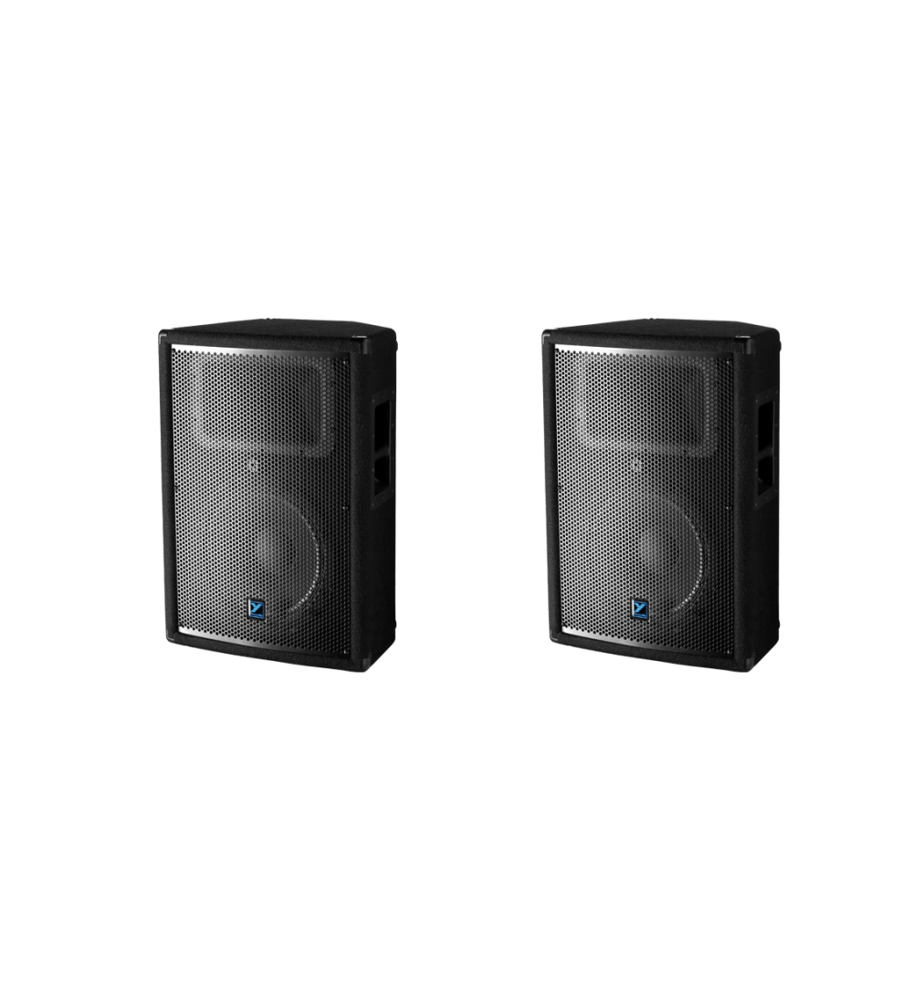 Yorkville YX12C-U YX Series 1x12 200W 2-Way Passive Loudspeaker (Pair of 2)
