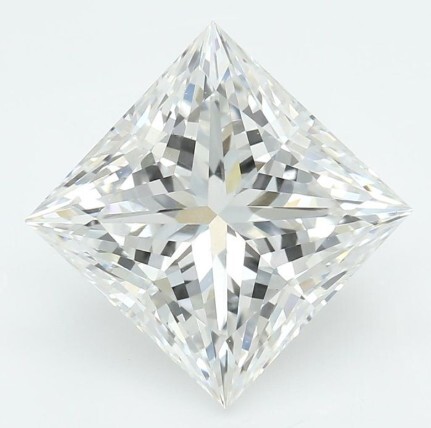 1.50Ct. Princess Cut Lab Grown Diamond VVS2 Clarity, D Color. IGI #LG753508937