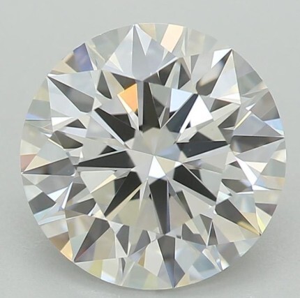 2.50Ct., Round, Lab Grown, VS1 clarity, D color IGI677533186