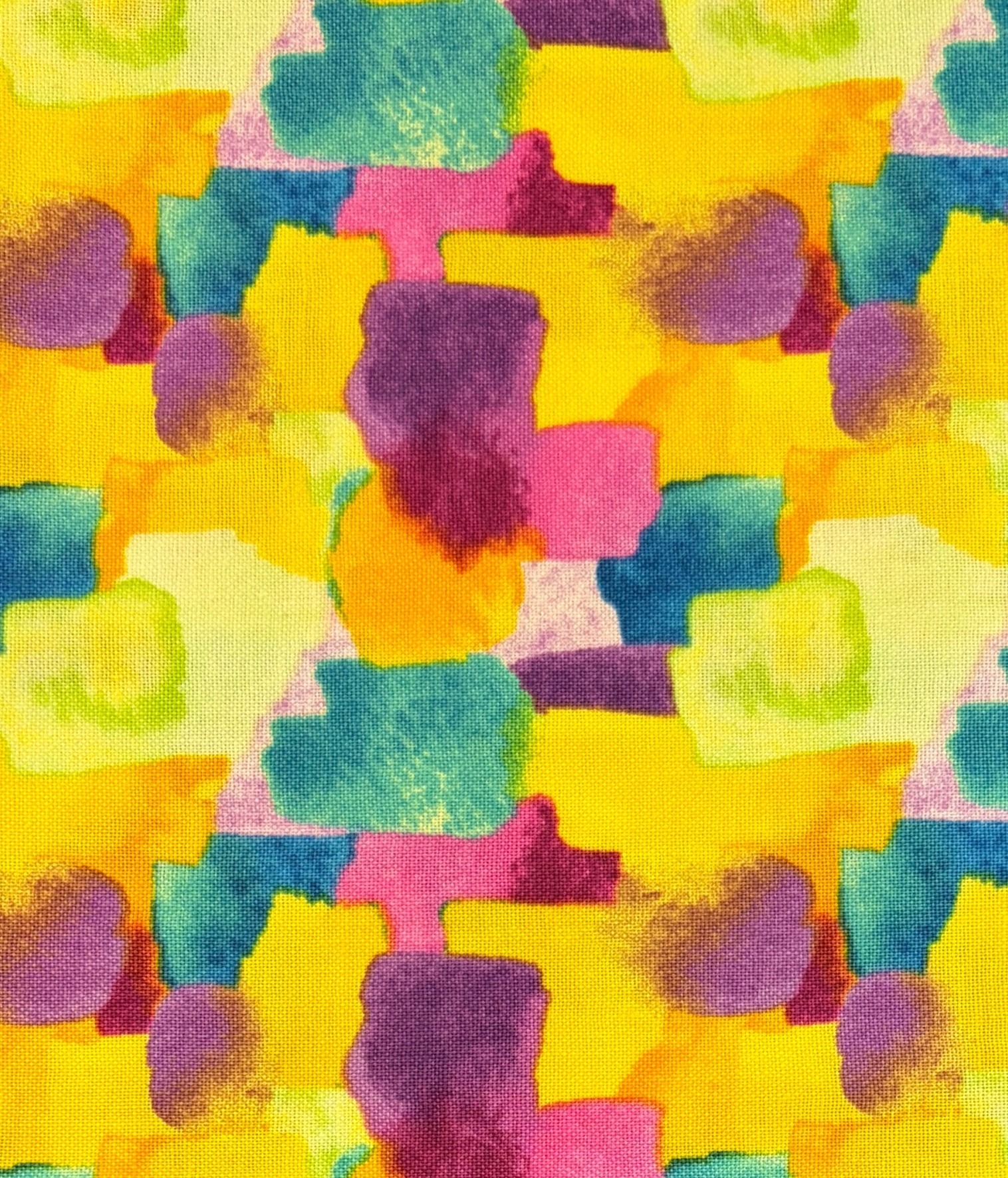Fat Quarter | Free Spirit Fabrics | Multi Colored Abstract Quilt Fabric