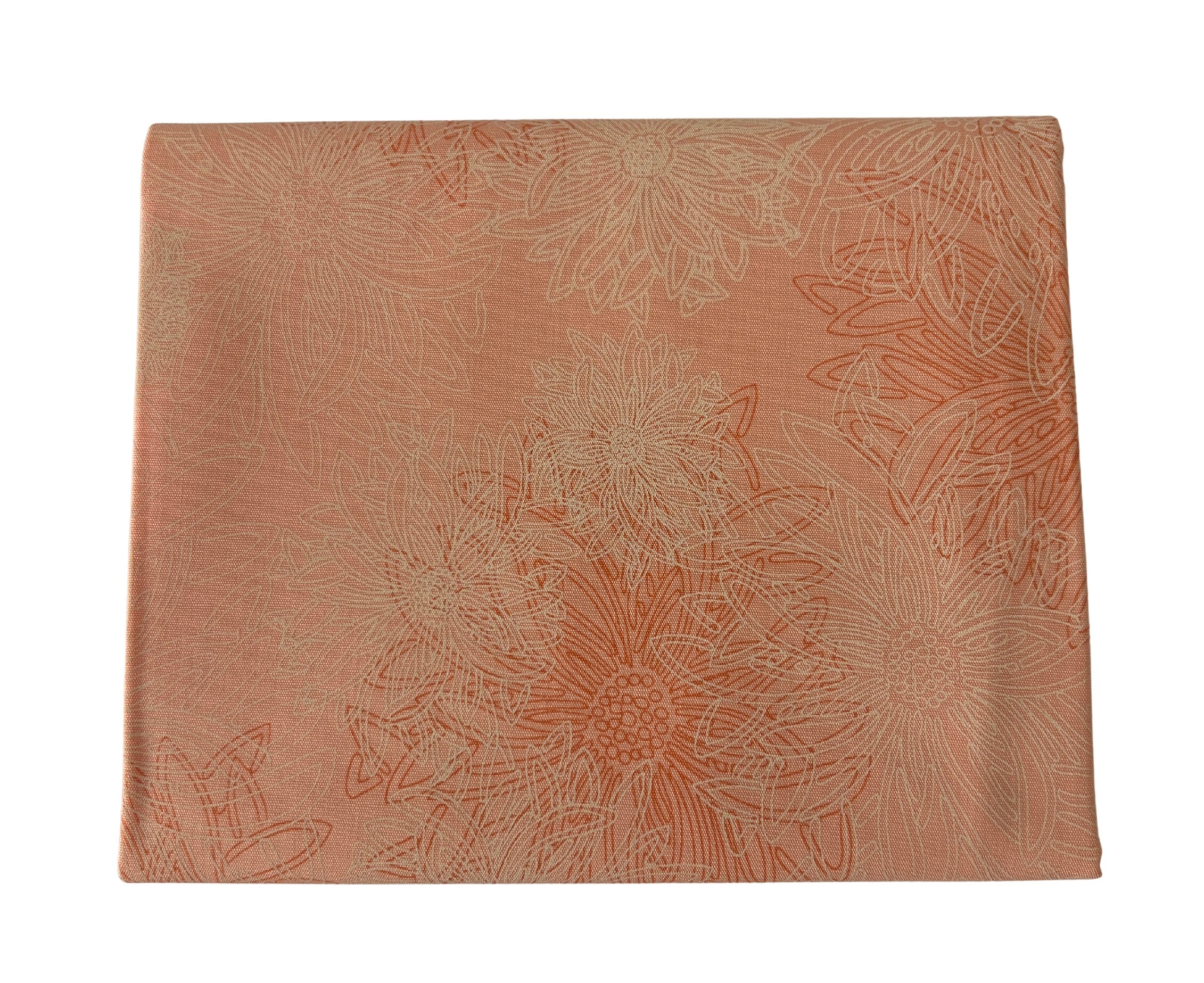 Peach Floral Blender Quilt Fabric | AGF Floral Elements Collection | Half Yard Precut