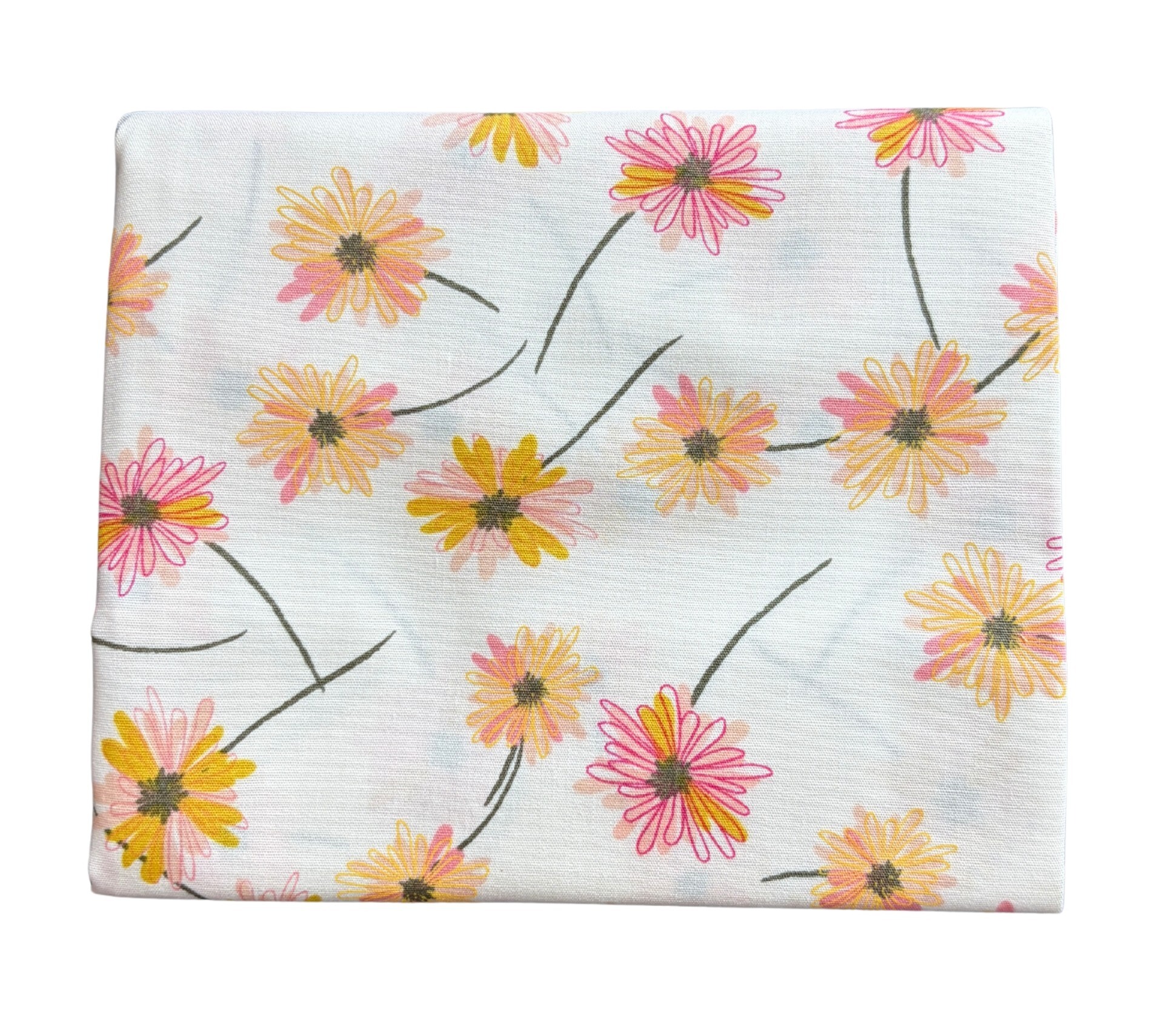 Peach/Pink/Gold Floral Quilt Fabric | AGF Indie Boheme Collection | Half Yard Precut
