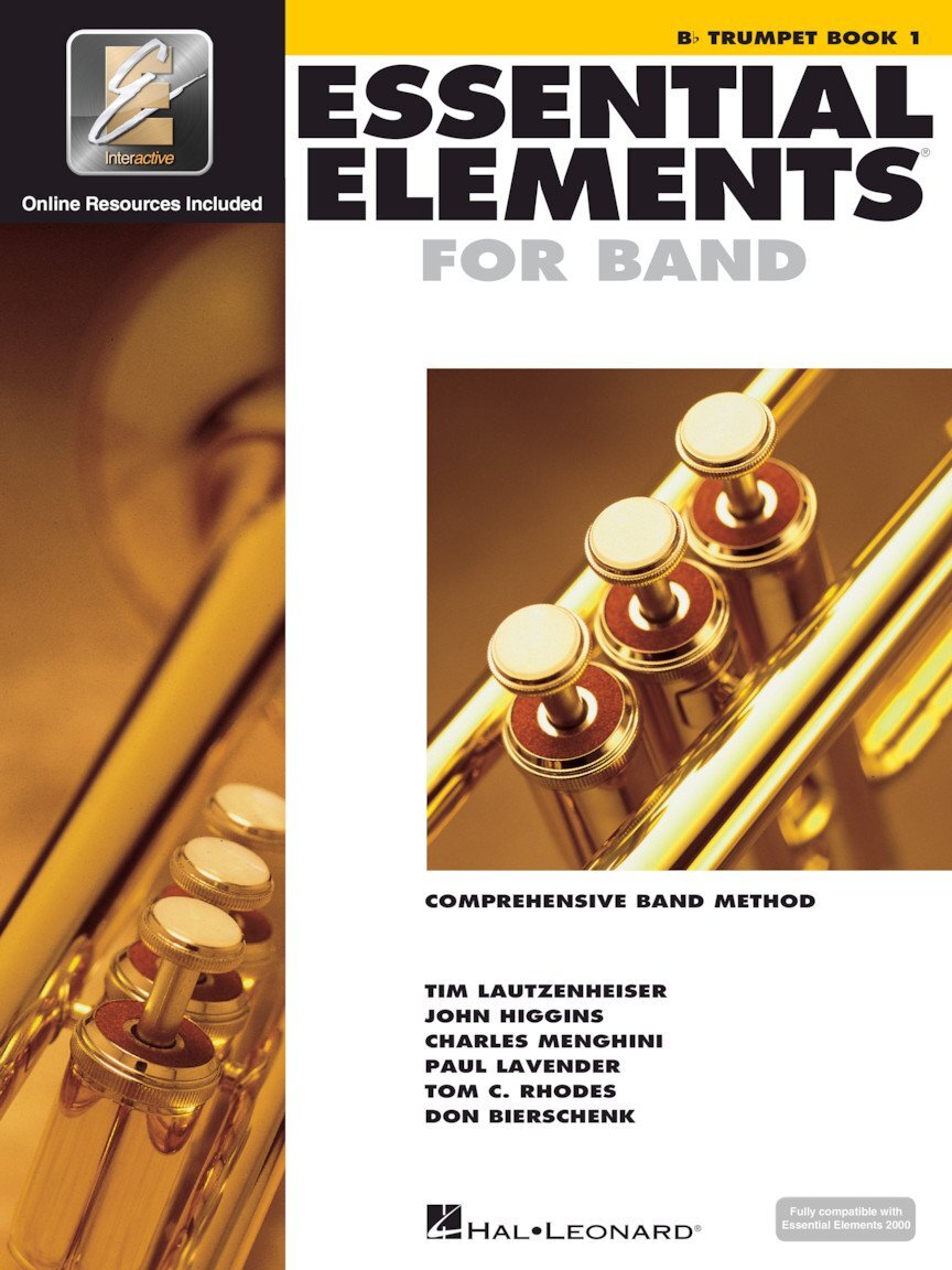 Essential Elements for Band - Trumpet Book 1 - 2025 Edition Online Resource Included 