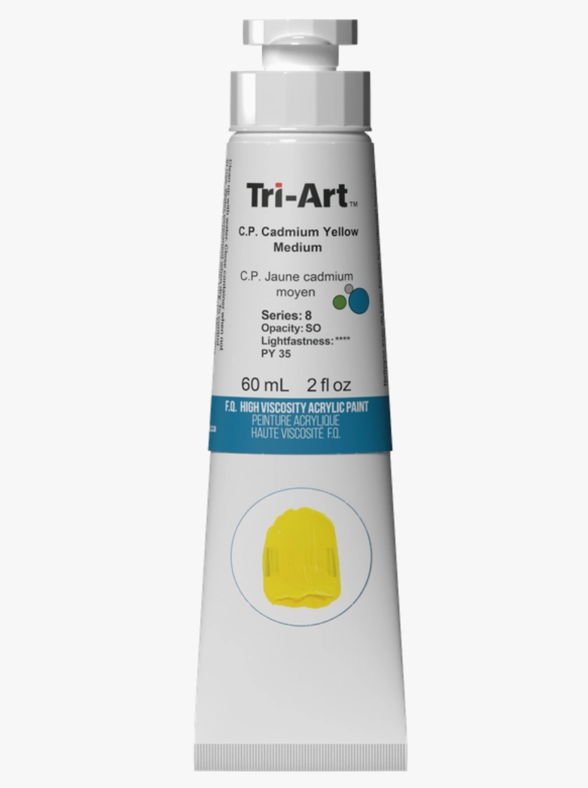 Tri-Art High Viscosity 60ml C.P. Cadmium Yellow Medium