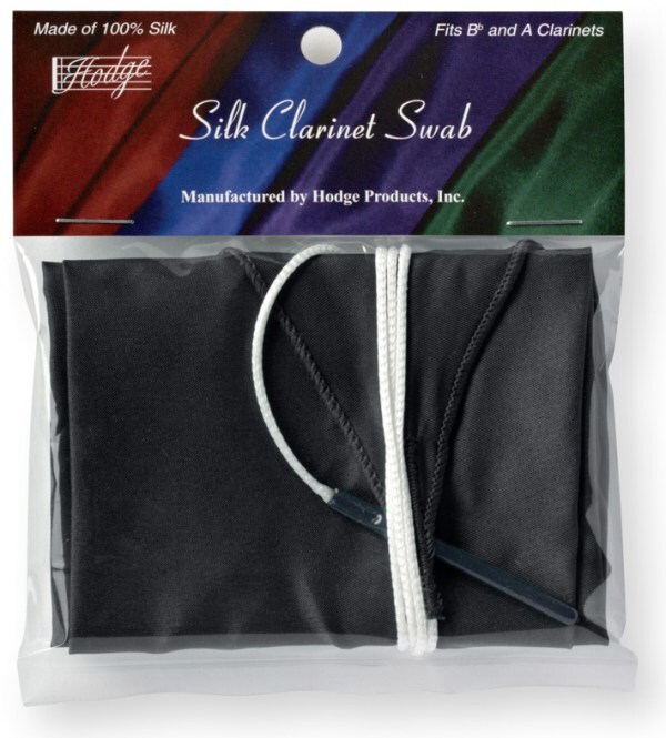Hoge Clarinet Silk Swab - Assorted Colors