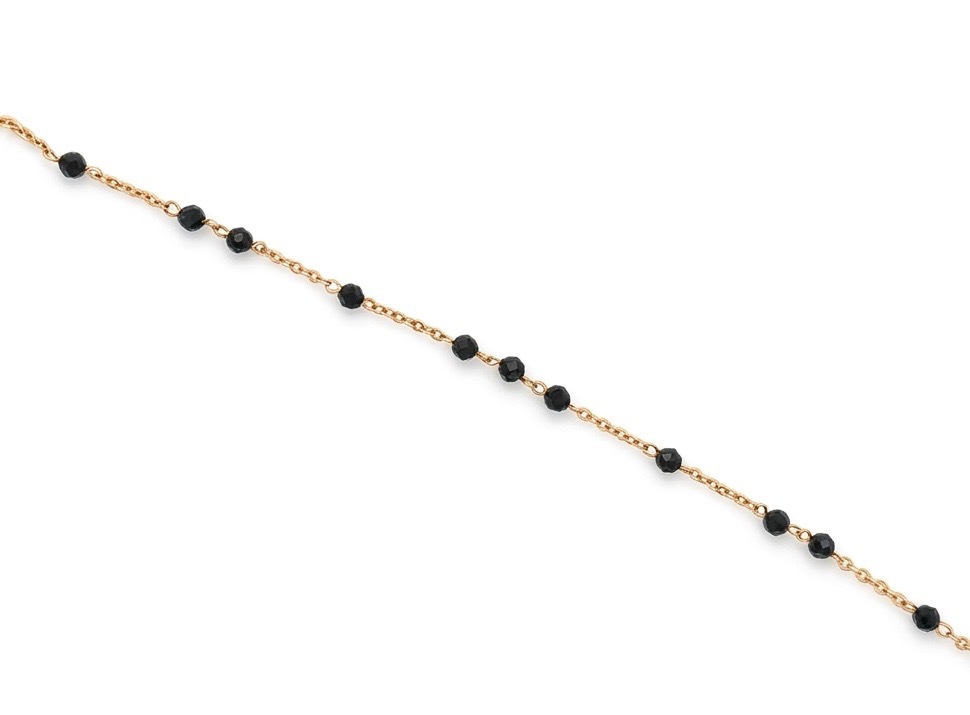 14K Yellow Gold Wire Wrapped 29 Natural Black Diamonds Totaling Approximately 2.00ct (7 Inches); DJBLKD29Y