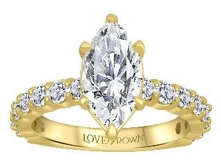 14KT (White Gold) 2.00ct 1.00tw Lab Grown VS2+ Clarity, F+ Colour RNG