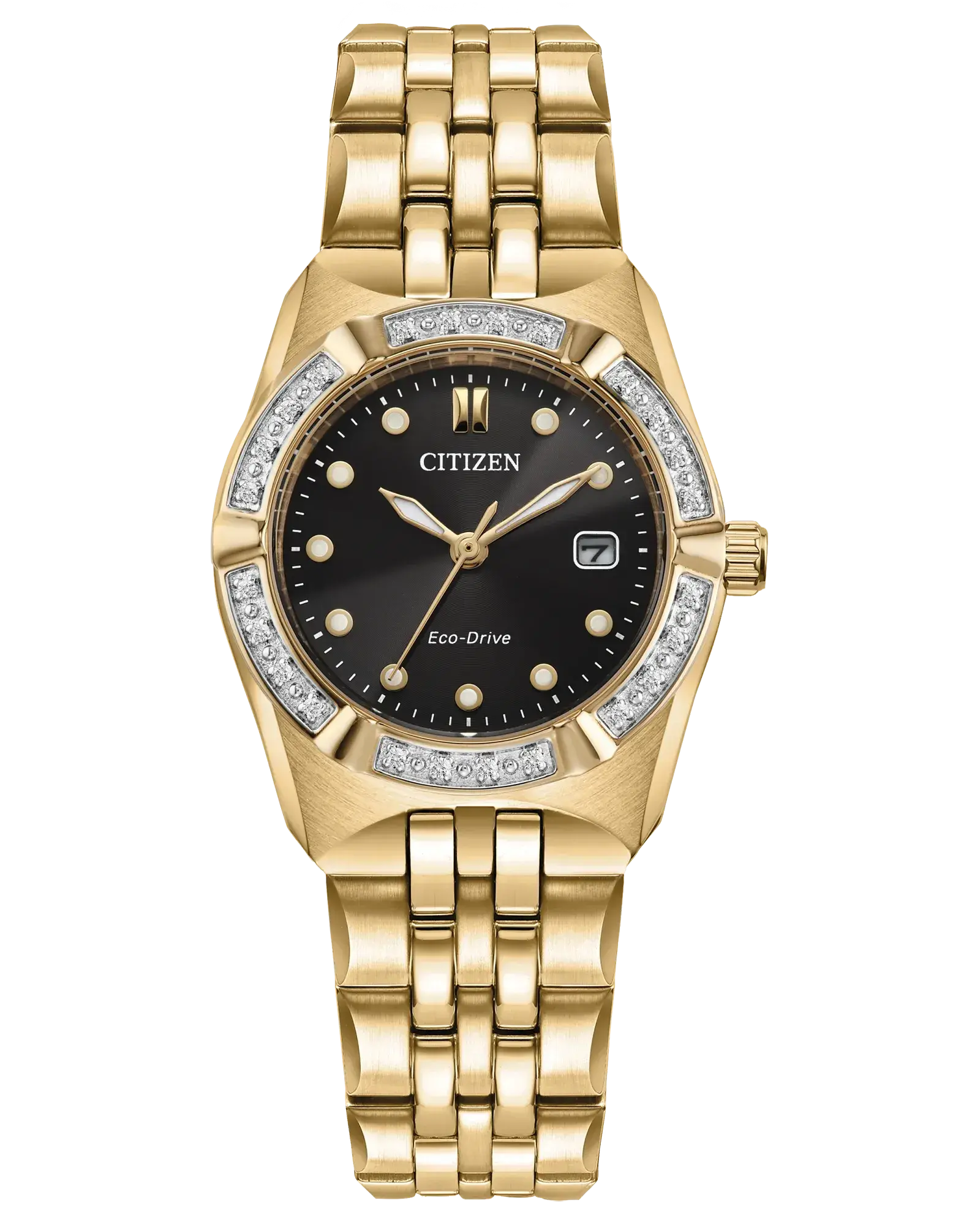 CITIZEN Corso - Black Dial, 28mm #EW2712-55E