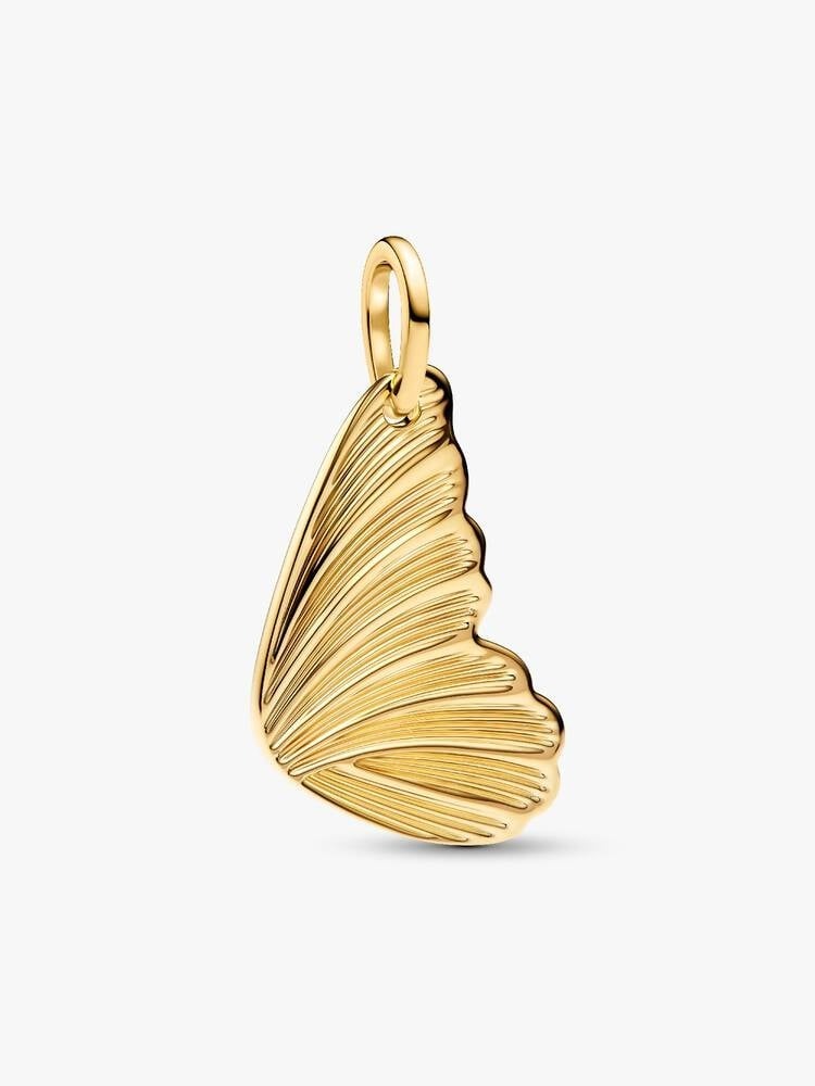 Engravable Butterfly Wing Tag Pandora Pendant #364015C00