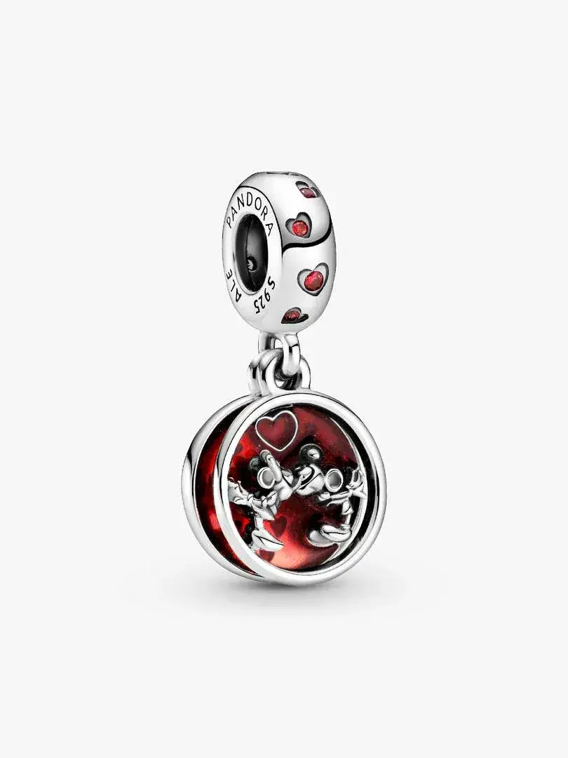 Disney Mickey Mouse & Minnie Mouse Love and Kisses Dangle Charm (RETIRED) #799298C01