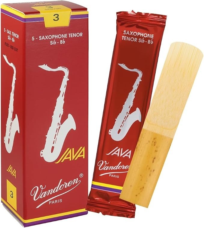 Vandoren Java Red Tenor Sax Reeds| 3.0 (Box of 5)