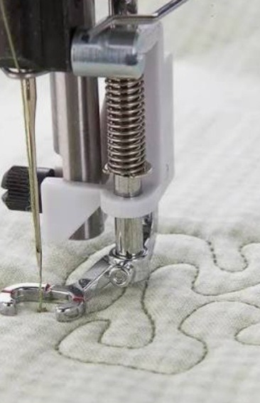open toe fee motion spring foot (5-7) not for EMERALD Series, EDEN ROSE, 250M, TRIBUYTE, 140M, 145M, ONYX Series