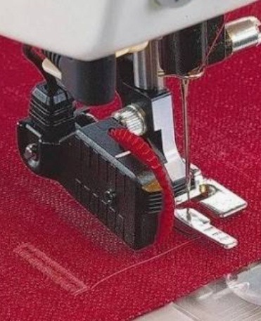 sensor one-step buttonhole foot (1, 6*, 7) *confirm in User's Guide