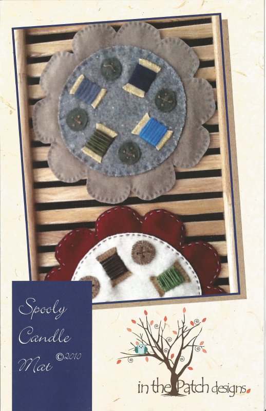 Spooly Candle Mat Pattern