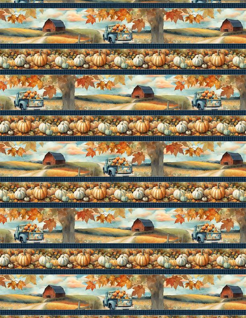 GLORIOUS FALL - Repeating Stripe Multi