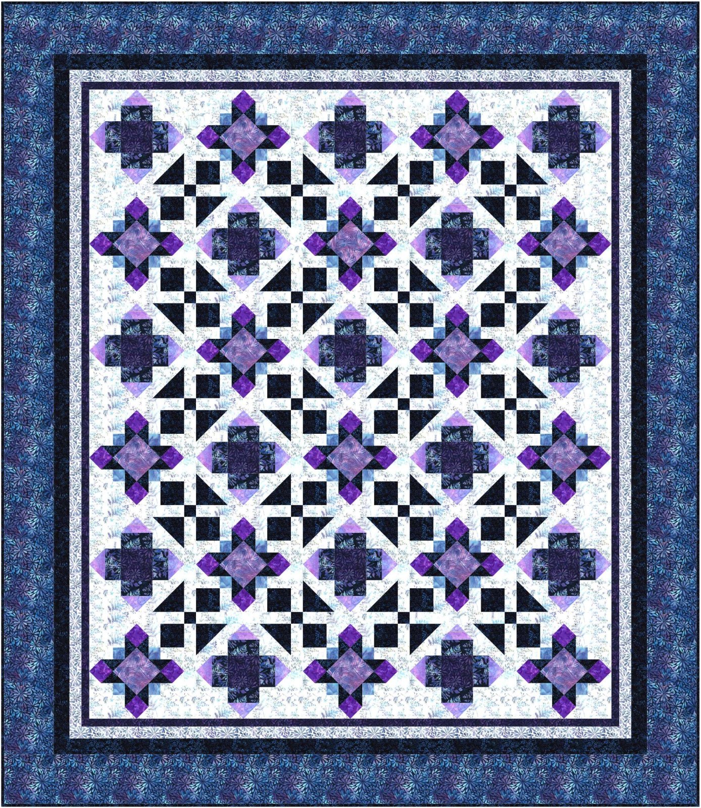 Adirenne's Quilt quilt pattern. Hard copy.