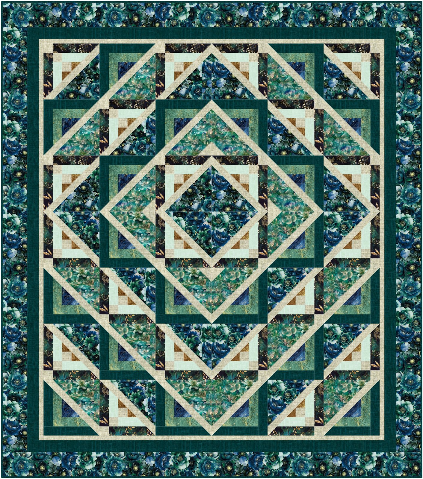 Eternity 2026 quilt pattern. Hard copy.