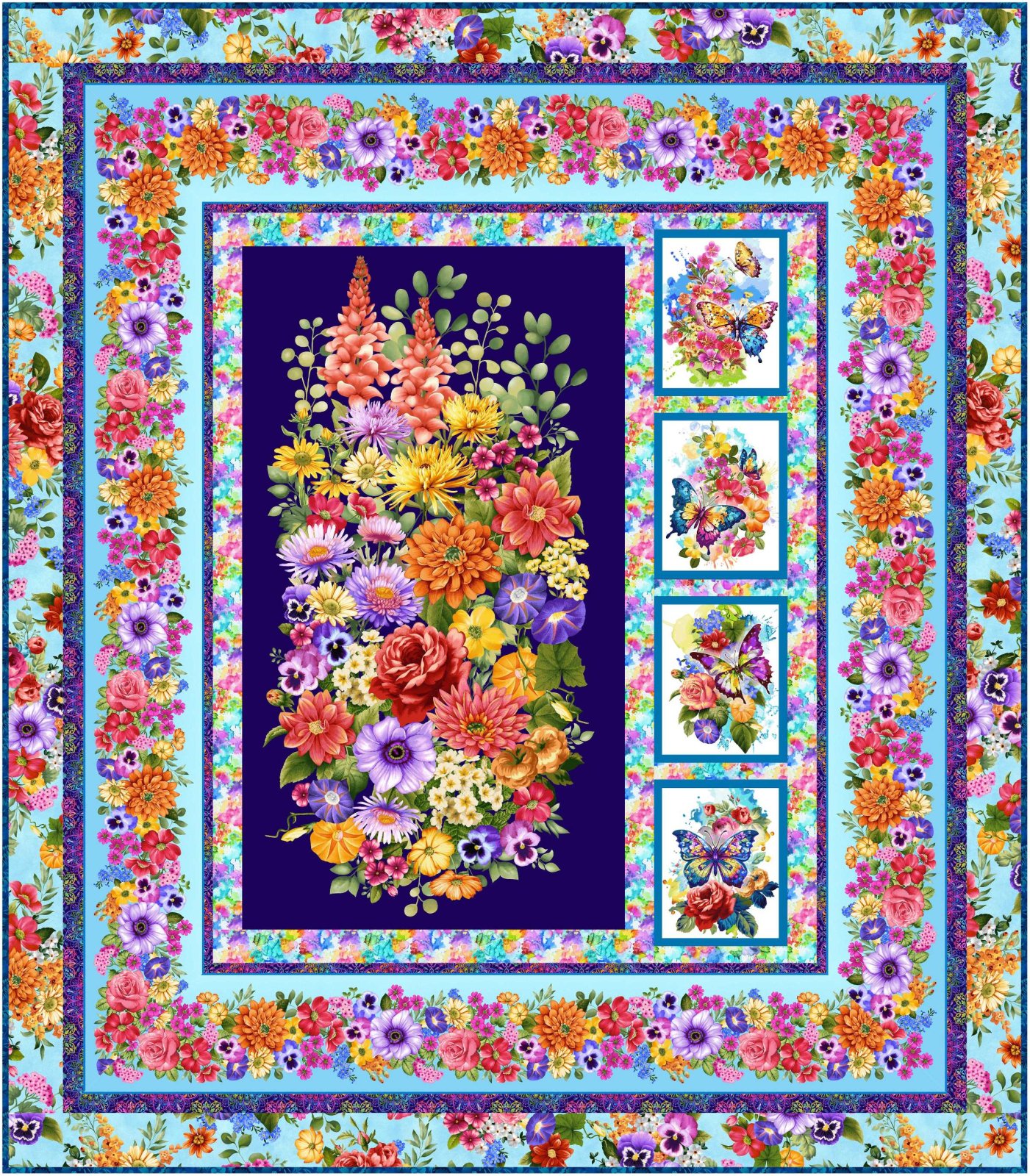 Inner Beauty quilt pattern. Digital copy.